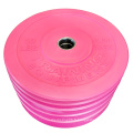 Vente en gros Custom Gym Exercice 5kg Pink Weight Plates